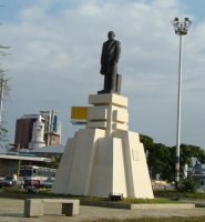 Monumento a Benito Juárez en Cali, Colombia.