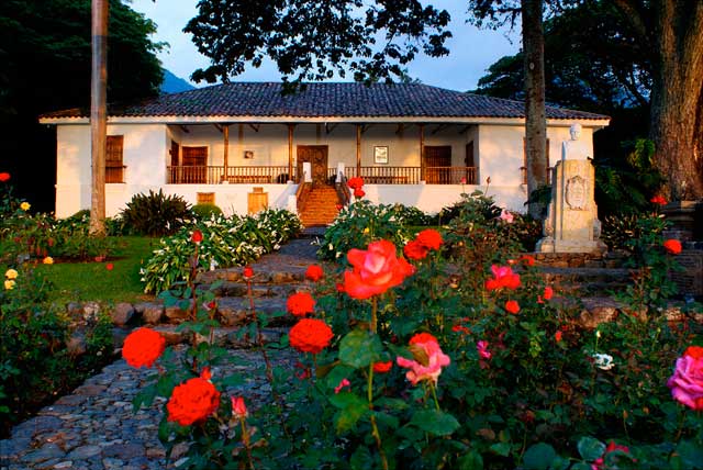 Hacienda El Paraso, descrita en la novela cumbre del romanticismo latinoamericano Mara de Jorge Isaacs, insignia e cono del Valle del Cauca, Colombia.