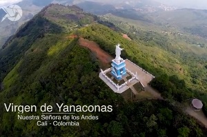 Virgen de Yanaconas Cali, Colombia.