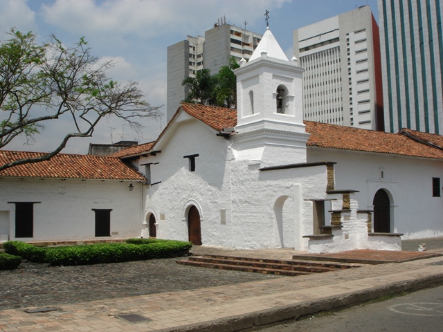 Iglesia La Merced en Cali, Colombia.