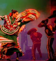 Encuentro de danzas folcl&oacute;ricas Mercedes monta&ntilde;o