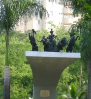Cuadriga Romana en Cali, Colombia.