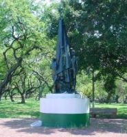 Monumento Polic&iacute;a Nacionalen Cali, Colombia