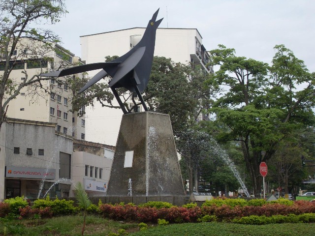 Monumento a Maria Mulata en Cali, Colombia.