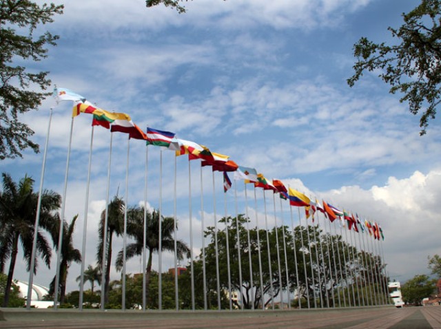 Parque Panamericano en Cali, Colombia.