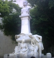 Monumento a Jorge Isaac en Cali, Colombia. Monumento a Jorge Isaac en Cali, Colombia.