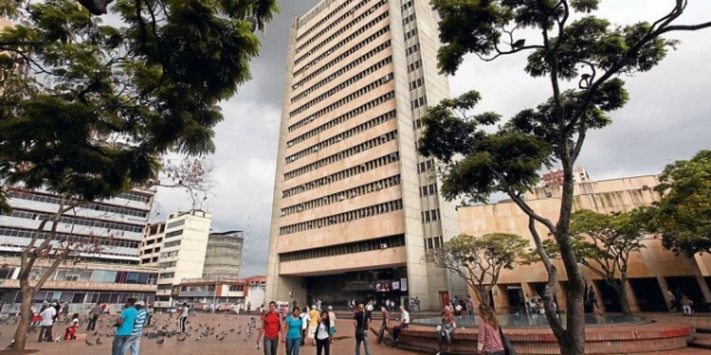 Plazoleta de la Gobernaci&oacute;n en Cali, Colombia.