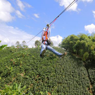 Uno de los canopy m�s largos de Colombia en Alcala
