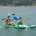 Alquiler de kayak en el Lago Calima, Darien Colombia.