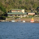Deportes de vela en el Lago Calima, Darien Colombia.